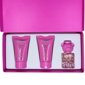 Moschino Toy 2 Bubble Gum Trio Gift Set - Fragrance, Bath & Shower Gel, Lotion